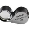 Gem-A 10x Triplet Loupe, with chrome finish-0