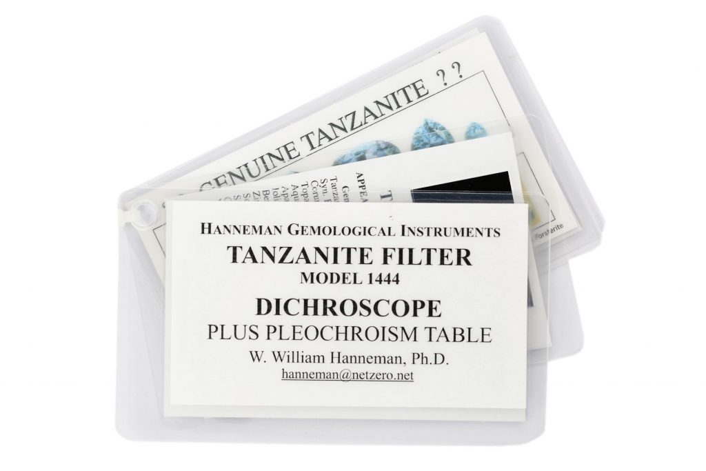 Hanneman/Hodgkinson Tanzanite Filter Set