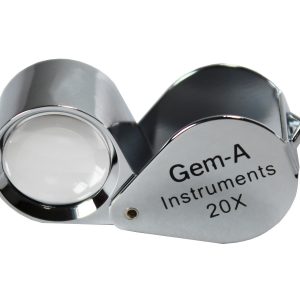 Gem-A 20x Triplet Loupe, with chrome finish-0