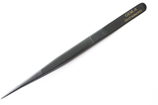 Gem-A Tweezers, with black finish-0