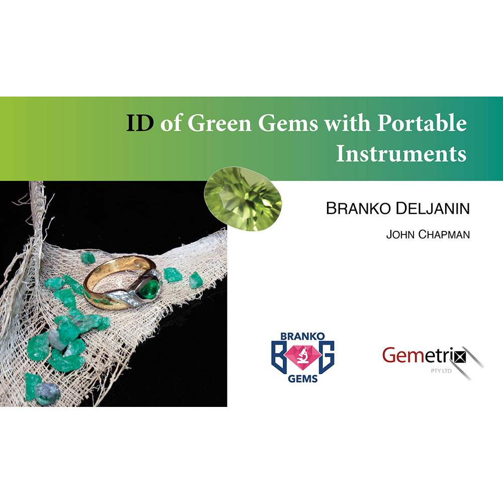 ID of Green Gems with Portable Instruments by Branko Deljanin