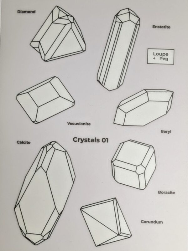 Crystal Sticker Sheet