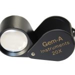 Gem-A 20x Loupe, with black finish